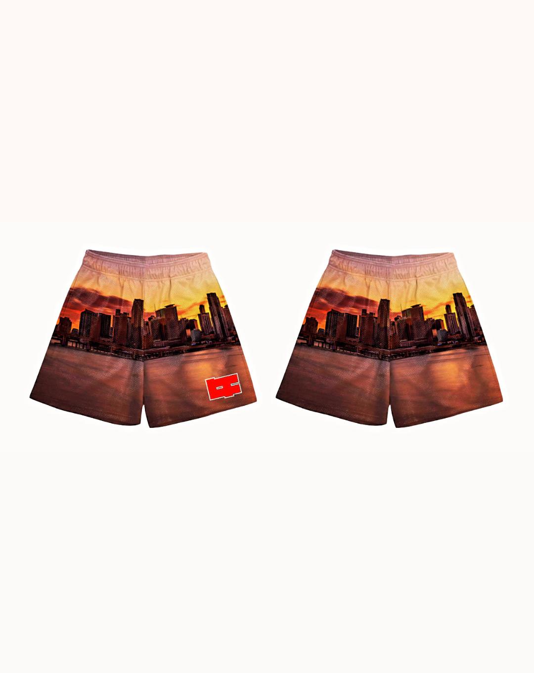 NYC Sunset Shorts
